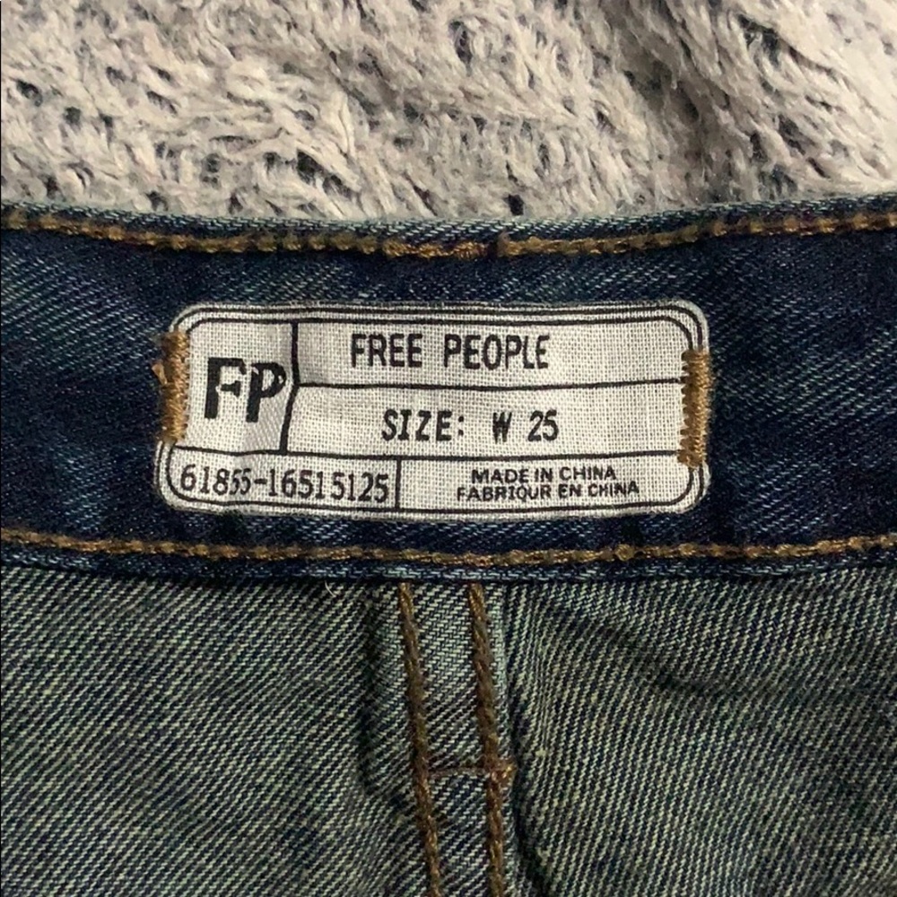 Free People Button Fly Shorts - Picture 4 of 5